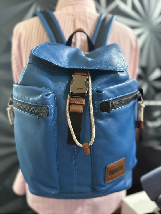 Coach Other - Coach Pacer Utility Backpack in Pacific Blue, Style 93849.